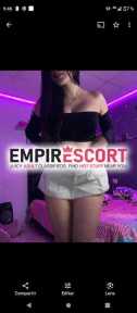 soy chica muy extrovertida y complaciente en cama estoy por pocos días en tu ciudad disponible las 24 horas espero tu mensaje para poderte atender