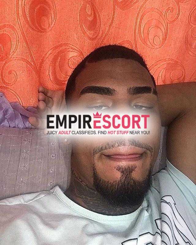 negro pinta de pene grueso
