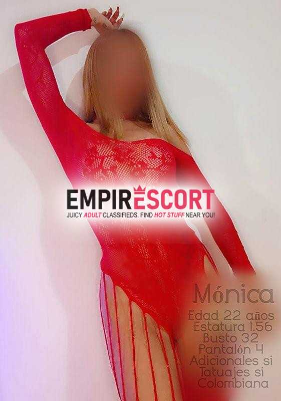 hola soy monica mi corazón ganas de pasar rico de tener momento agradable