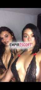 2 hermosas chicas trio full promoción de fin de año