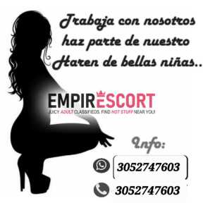 agencia solicita chicas para trabajar como escorts