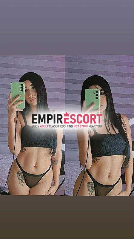 chica delgada pelo negro dispues complacerte