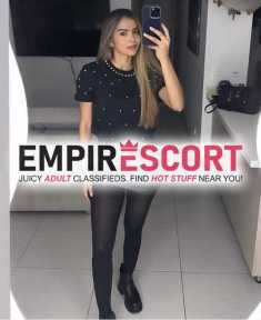 joven y linda dama de compañía dispuesta cumplir tus deseos
