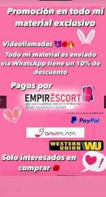 chica trans ganas de verga y leche soy versatil y muy complaciente tengo 21centimetros para que culiemos y hagamos de todo 💦💦💦💦